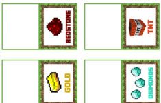 Download These Awesome Free Minecraft Party Printables! | Catch My intended for Minecraft Food Labels Printable