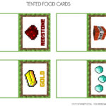 Download These Awesome Free Minecraft Party Printables! | Catch My With Regard To Minecraft Food Labels Printable Free