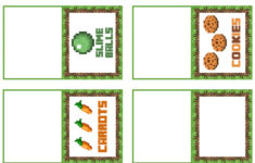 Download These Awesome Free Minecraft Party Printables! | Catch My within Free Printable Printable Minecraft Food Labels