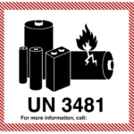 Download Your Free Template For The Iata Lithium Batteries Labels Here Inside Free Printable Un3481 Label