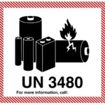Download Your Free Template For The Iata Lithium Batteries Labels Here Pertaining To Un3480 Printable Label
