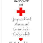 Druckbare Junggesellinnenabschied Kater Kit Partyd Hard Tags   Etsy.de With Hangover Kit Label Printable