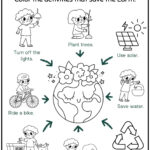 Earth Day Color The Activities For Kids Free Printable Pdf Pertaining To Free Printable Earth Day Coloring Pages
