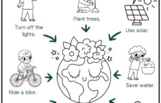Earth Day Color The Activities For Kids Free Printable Pdf pertaining to Free Printable Earth Day Coloring Pages