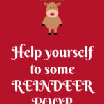 East Coast Mommy: Reindeer Poop Cookies With Free Printable Within Reindeer Poop Labels Free Printable
