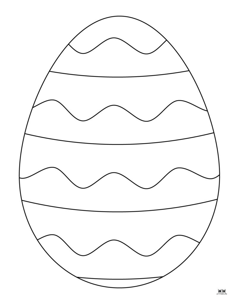Easter Egg Templates &amp;amp; Coloring Pages - 129 Free Pages | Printabulls for Free Printable Full Size Easter Egg Coloring Pages