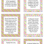 Easter Scavenger Hunt Ideas   Moms & Munchkins Regarding Free Printable Easter Scavenger Hunt