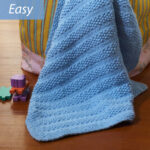 Easy Baby Blanket Knitting Patterns   In The Loop Knitting Intended For Free Printable Knitting Patterns For Baby Blankets Uk