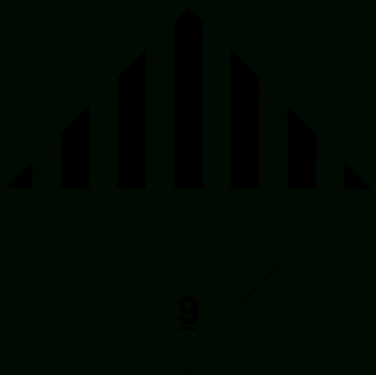 Ecfr :: 49 Cfr 172.446 -- Class 9 Label. with Class 9 Label Printable