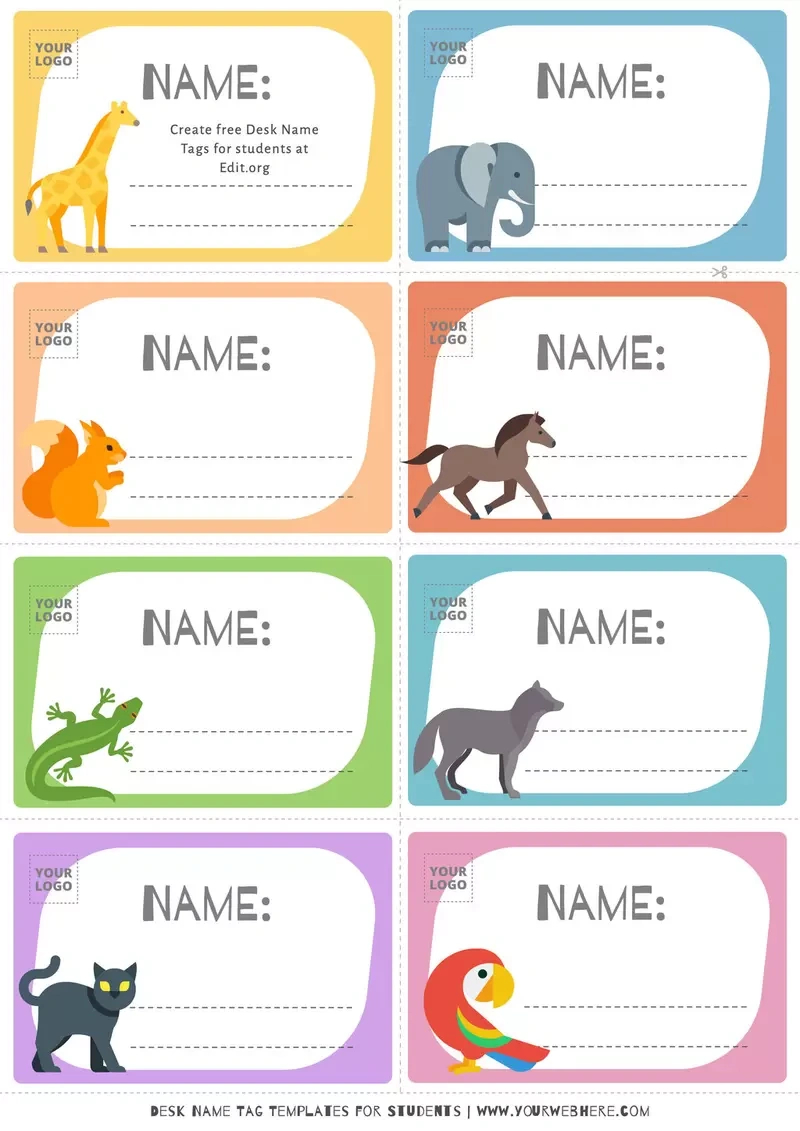 Editable Desk Name Tags For Students throughout Free Printable Desk Name Tags