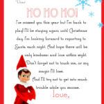 Elf On The Shelf Letter {Free Printable} Pertaining To Free Printable Elf On The Shelf Welcome Back Letter
