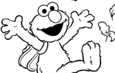 Elmo Playing In The Leaves Coloring Page |… | Pbs Kids For Parents pertaining to Free Printable Elmo Coloring Pages