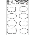Etiketten Etiketten: Stickerbogen Schwarz & Weiß Sammelalbum Vinyl  Wasserdicht P Intended For Printable Label Stickers For Crafts