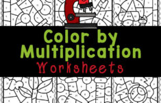 🔬 Science Themed Multiplication Colornumber Worksheets with regard to Free Printable Multiplication Color By Number