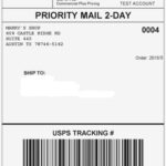 Fake Shipping Label For Gift Box   Etsy With Fake Shipping Label For Prank Printable