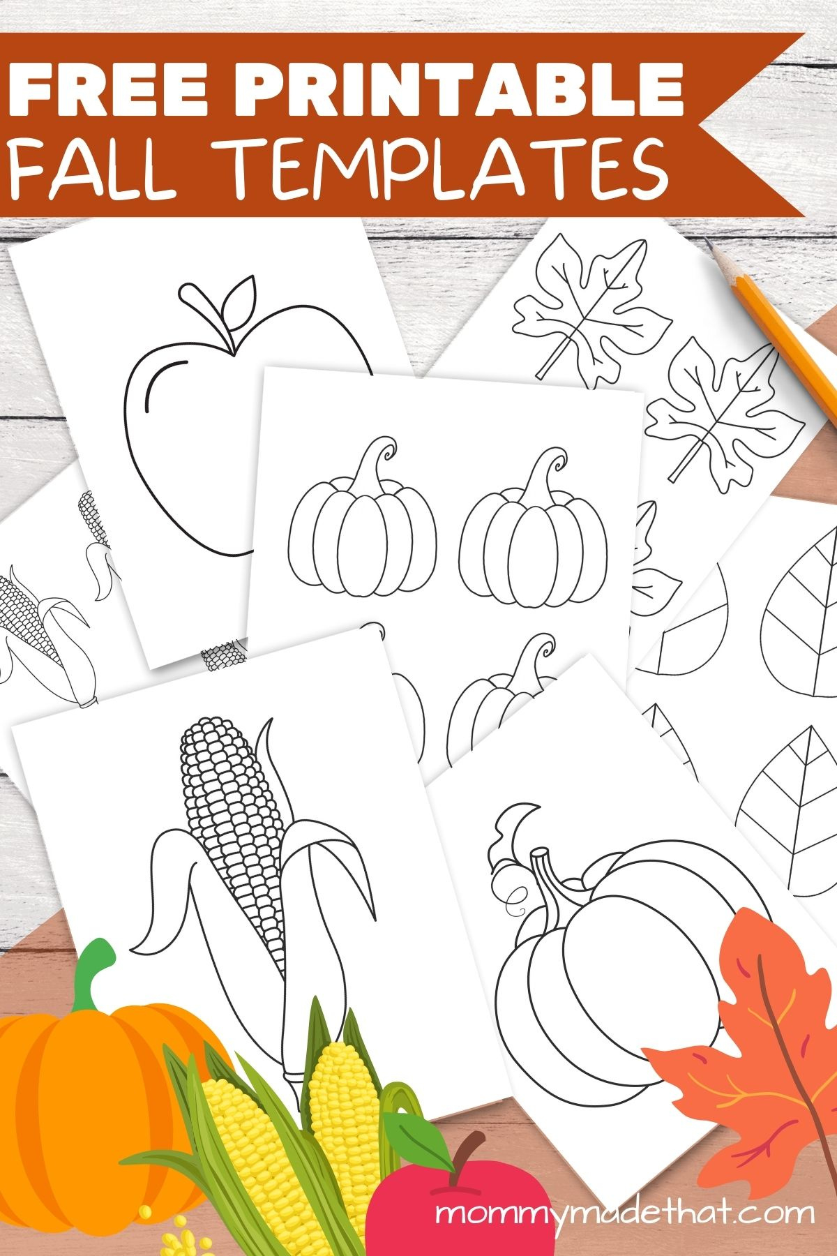 Fall Craft Templates Perfect For Crafts And Activities intended for Free Printable Fall Printable Crafts