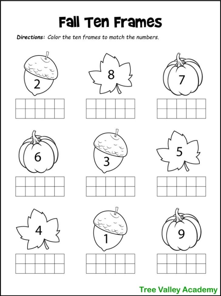 Free Printable Worksheets For Preschool Math