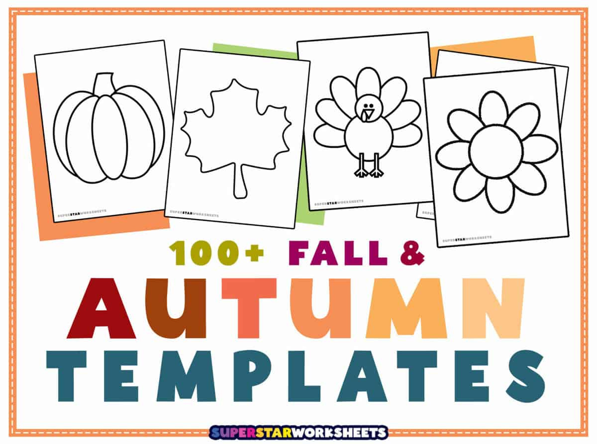 Fall Templates (Free Printables) - Superstar Worksheets with regard to Free Printable Fall Printable Crafts