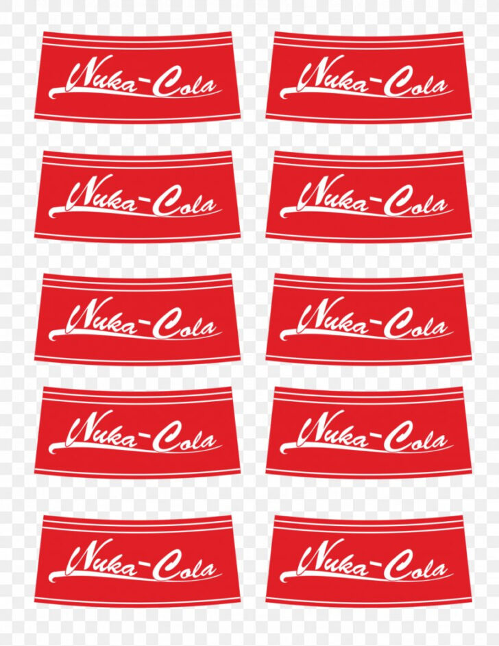 Nuka Cola Label Printable