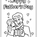 Father'S Day Coloring Pages (46 Free Printables) 2025 With Regard To Free Printable Father&#039;s Day Coloring Pages