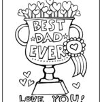 Father'S Day Coloring Pages (46 Free Printables) 2025 Within Free Printable Fathers Day Coloring Pages