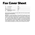 Fax Cover Sheet ≡ Fill Out Printable Pdf Forms Online With Regard To Free Printable Fax Cover Sheet With Confidentiality Statement