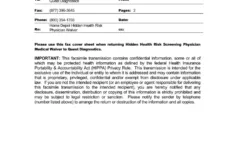 Fax Cover Sheet ≡ Fill Out Printable Pdf Forms Online with regard to Free Printable Fax Cover Sheet With Confidentiality Statement