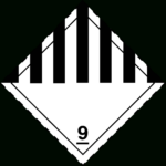 File:adr 9.Svg   Wikipedia Within Printable Class 9 Hazmat Label