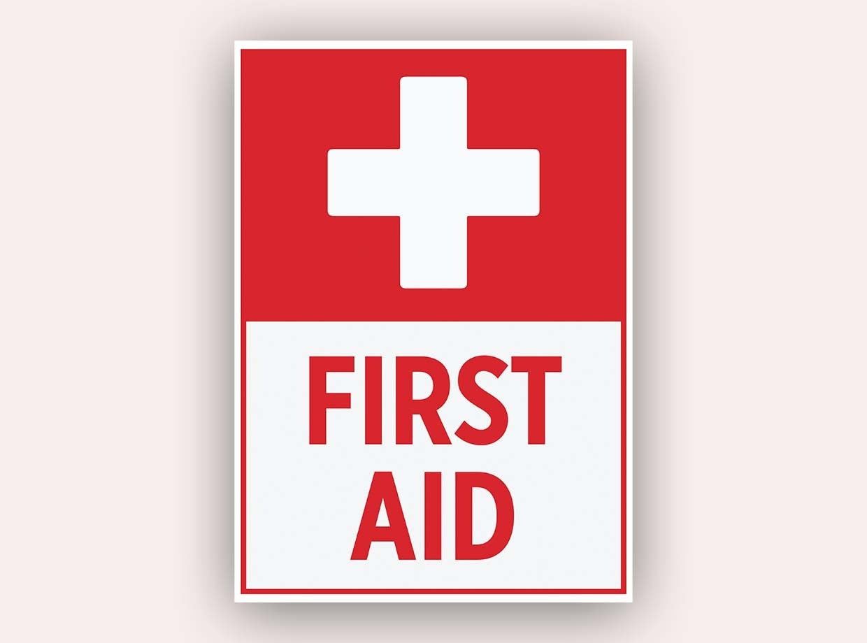 First Aid Sign,Sign For First Aid,Printable First Aid Sign,First within First Aid Kit Label Printable