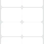 Flexilabels® Fz8 Label Template | Print Online Instantly In Printable Label Template 8 Per Sheet