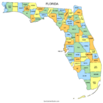 Florida County Map (Printable State Map With County Lines) – Free Throughout Free Printable Florida County Map