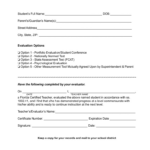 Florida Homeschool Evaluation Form: Fill Out & Sign Online | Dochub Intended For Free Printable Homeschool Assessment Test