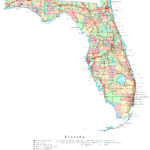 Florida Printable Map With Free Printable Florida County Map