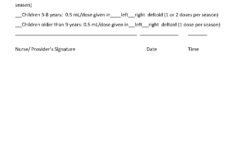 Flu Shot (Influenza) Vaccine Consent Form Template | Cocosign with Free Printable Flu Vaccine Consent Form