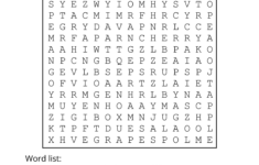 Food Word Search (Free Printable Puzzles) – Free Printables intended for Free Printable Word Search Large Print
