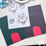 Fork Painted Thing 1 And Thing 2 Craft   Happy Toddler Playtime Pertaining To Thing 1 Thing 2 Label Printable