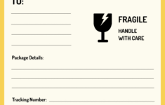 Free 4X6 Shipping Label Template To Edit Online throughout Free Printable Shipping Label