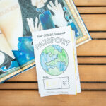 Free Alphabet Printable Passport For Kids: A Z Global Children'S Within Free Printable Template For Mini Passport Book