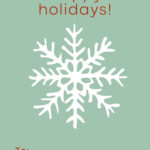 Free And Customizable Holiday Gift Tag Templates | Canva Within Free Printable Holiday Gift Tags