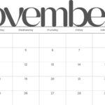 Free And Printable November 2025 Calendar Templates | Canva For Free Printable November 2025 Calendar