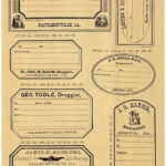 Free Blank Apothecary Labels Ephemera — The Art Scavenger Throughout Printable Vintage Labels Free