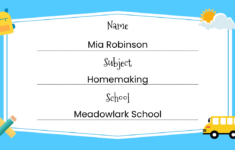 Free Book Label Templates, Editable And Printable regarding Printable Label Stickers For Kids