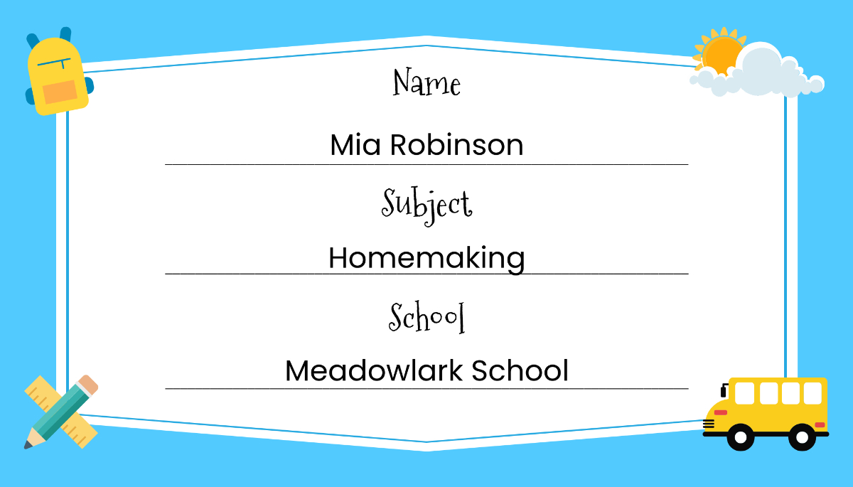 Free Book Label Templates, Editable And Printable regarding Printable Label Stickers For Kids