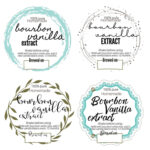 Free Bourbon Vanilla Printable Labels Intended For Free Printable Vanilla Labels