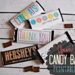 Free Candy Bar Wrapper Thank You (And Congrats) Printables!   A Pertaining To Free Printable Candy Bar Wrappers
