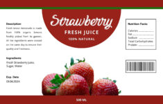 Free Custom Printable Food Label Templates | Canva intended for Labels For Products Printable