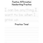Free Custom Printable Handwriting Worksheet Templates | Canva In Free Printable 2nd Grade Writing Worksheets