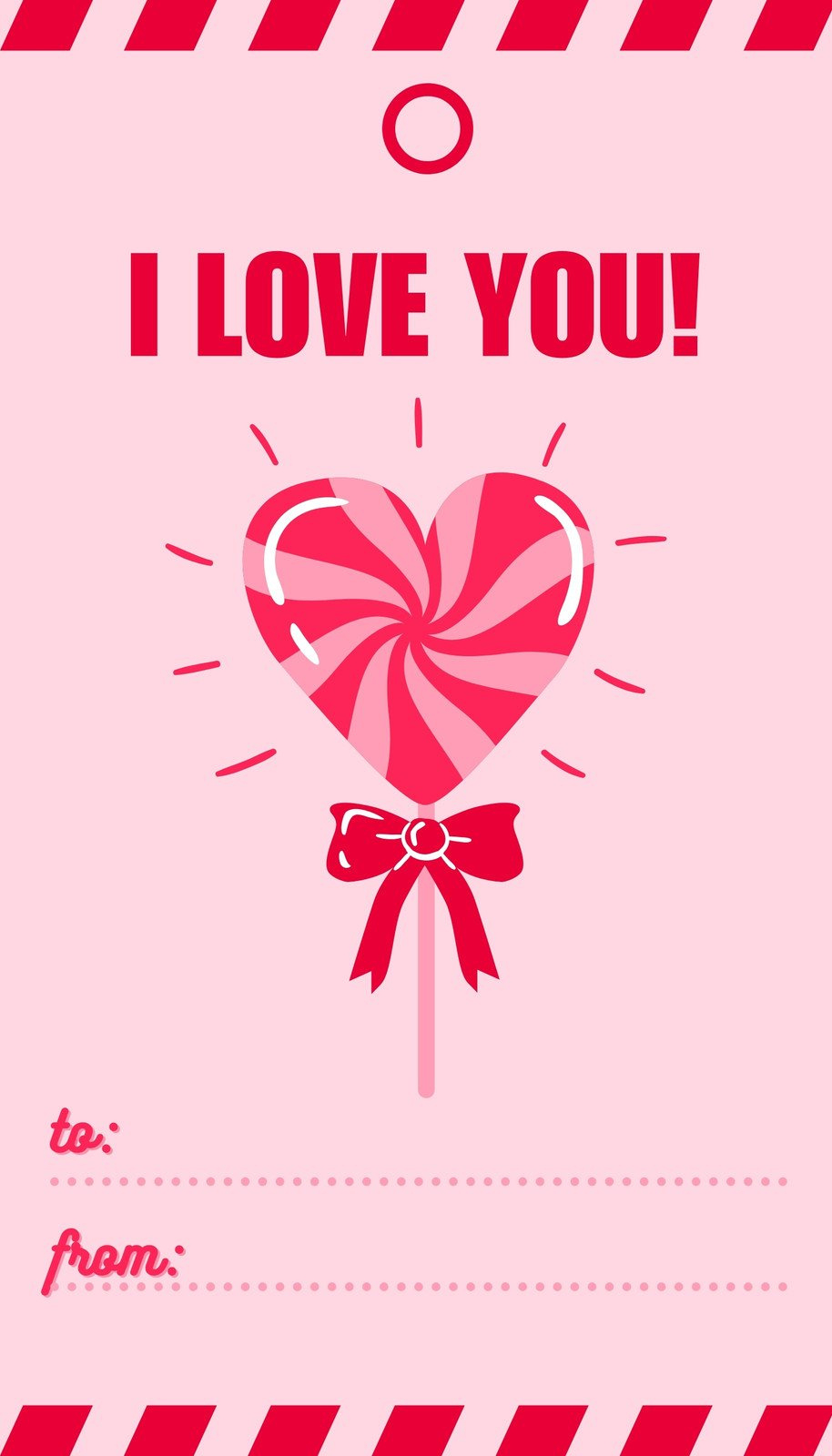Free Custom Printable Valentines Day Tag Templates | Canva with Free Printable Valentine&amp;#039;S Day Name Tags