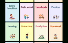 Free Daily Routines Flashcards For Autism And Speech Therapy intended for Free Printable Daily Schedule For Autistic Child