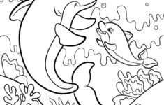 Free Dolphin Coloring Pages For Download (Printable Pdf) pertaining to Free Printable Coloring Pages Of Dolphins